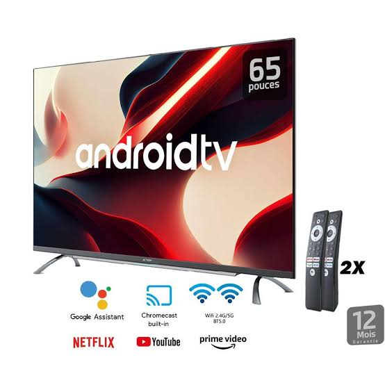 TV 65 pouces Android TV — CCSS Electronic